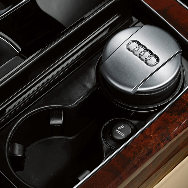 Aschenbecher Etui Münzen LED für Audi Mercedes nur Modelle mit Hohlstecker 