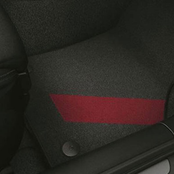 Colour Kit Red Decorative Textile Floor Mats 8v1061271a Audi