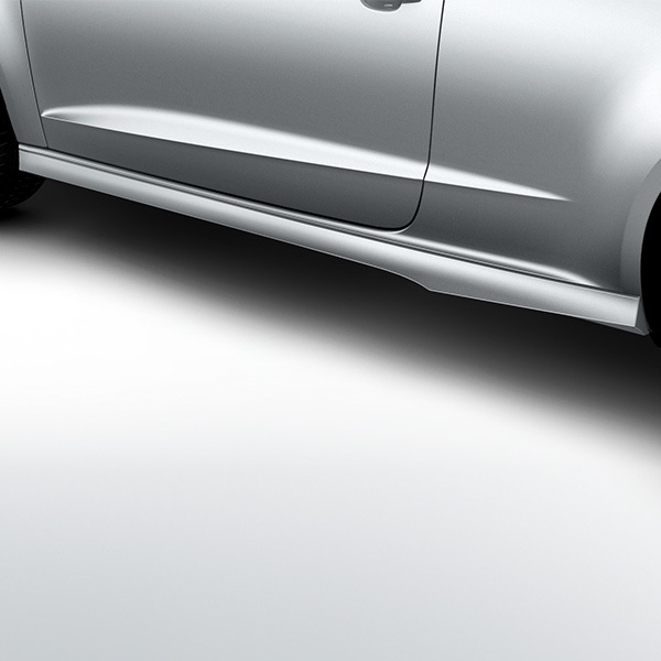 Pedale di Benvenuto AntiGraffio in Fibra di Carbonio Accessori per la Modifica degli Interni dellauto TQGG Protezione battitacco batticalcagno per Auto per Audi S Line 