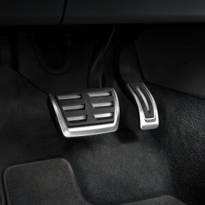Audi A3 8V original S3 Pedalset Pedale Pedalkappen RS3 Fußstütze pedal pads caps 