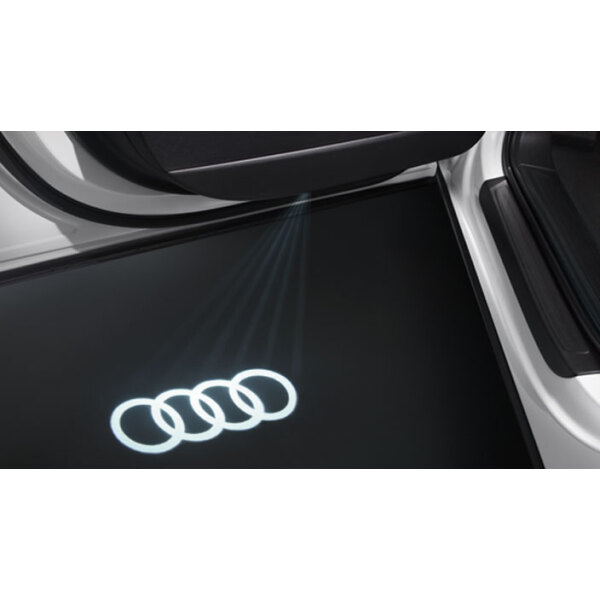 LED Audi rings for entry area 4G0052133A > Audi Genuine Accessories Vorsprung durch Technik